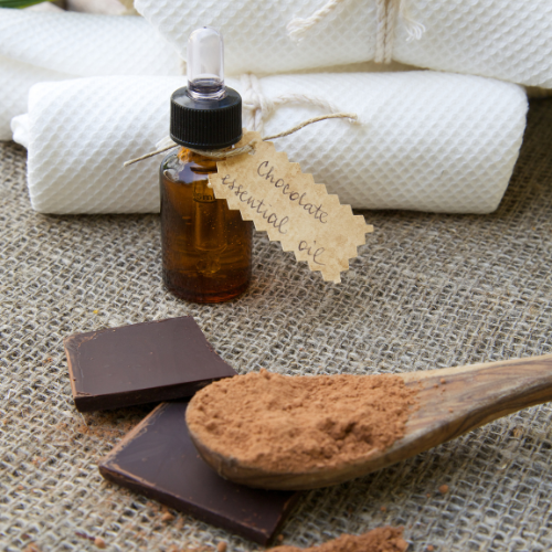 Csokoládé olajos masszázs